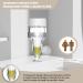 Scalp Massager Comb & Minoxidil Applicator Bottle - Hair Growth & Thinning Hair Treatment (White) | International Shipping Available - Buy Online on GoSupps.com
