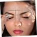 Didiseaon 100pcs Eyebrow Design Ruler Tool Eyebrow Makeup Stencil Brow Ruler Brow Template Guide Ruler Make up - Buy Online on GoSupps.com