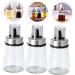 ABOOFAN 3pcs Castor Kitchen Supplies Glass Vinegar and Oil Dispensers Kitchen Oil Soy Sauce Cruet Oil Bottles for Kitchen Soy Sauce Dispensers Olive Restaurant Bottle Dust-proof - Buy Online on GoSupps.com