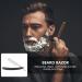 Solustrie Classic Vintage Foldable Razor - Premium Beard & Eyebrow Knife for Men | Manual Mustache & Beard Cutting Tool | Perfect for Home Barbers - Buy Online on GoSupps.com