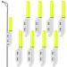 Molbory 8 pieces of crucial lights fishing led bends bite indicator rod tip bright light rods with buckle nighttngeln rod tip lights night fishing Rod lights for sea fishing