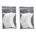 Viupolsor 72Pc/Lot No-Shine Lace Wig Tape Double Sided Adhesive Extension Hair Tape Strips for Toupees/Lace Wig Film
