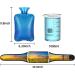 Sunflower Design Heat Bottle - Soft Waist Cover Hot Water Bag for Back Neck Legs & Shoulders | International Shipping Available - Buy Online on GoSupps.com