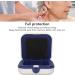 Hearing Aid Storage Case Hearing Aid Case Hearing Aid Storage Box Hearing Aid Box Large Capacity Compact Portable Protective Sturdy Silicone Lining White - Buy Online on GoSupps.com