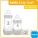 MAM Easy Start Colours of Nature Anti-Colic Starter Set - Bunnies | Non-Shiny Matt Finish | Grey Newborn Bottle Set & Soother Essentials - Buy Online on GoSupps.com