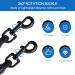 Nobleza Double Dog Lead - Extra Sturdy, No Tangle, Reflective Dual 360 Swivel Rotation Leash for Two Dogs - Ideal for Walking Small, Medium, Large Puppies - Buy Online on GoSupps.com