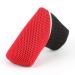 CRAFTSMAN GOLF Blade Putter Head Cover Black Orange/Blue Mesh for Scotty Ping Callaway Odyssey Etc. Black & Red
