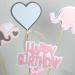 Personalised Cake Toppers Cake Decorations 4PCS Elephant Heart Cake Toppers for Baby Shower Cute Baking Dessert Decorations Supplies for Kid Sweet Gifts (Color : C) (Color : D) (Color : D) - Buy Online on GoSupps.com