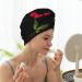 Cherry Microfiber Hair Towel - Soft Super Absorbent Quick Dry Hair Wrap for Women | Coral Velvet Cap for Long Curly & Thick Hair - Buy Online on GoSupps.com