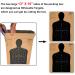 Highwild Paper Shooting Targets - 50 Pack - Silhouette Cardboard Targets for ISPC/USPSA/IDPA Shooting - 13 x 16 - Buy Online on GoSupps.com