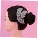 MAGICLULU Hair Comb Clip Tiara Bridal Wedding Hair Comb Hair Comb Slide Clip Hairpiece Rhinestone Hair Comb Rhinestone Comb Bride Dress Hairpin - Buy Online on GoSupps.com