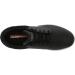 Skechers Women's 123027 Sneaker - Black Leather with Rose Gold Trim | Stylish Comfort | International Shipping Available - Buy Online on GoSupps.com
