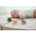 Filibabba Silicone Pacifier Set | 100% Silicone Baby Pacifiers in Stone Gray | Danish Design | 2-Pack with Gift Box - Buy Online on GoSupps.com