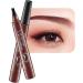 Eye Brow Pencil - Four Forked Eyebrow Pencil Waterproof Eyebrow Makeup for Natural-Looking Brows Parties Daily Use Dating Pochy Red Brown - Buy Online on GoSupps.com
