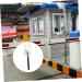 Buy Telescopic Retention Stick for Vehicles - Pink & White Stainless Steel Parking Rod & Bicycle Tool - Buy Online on GoSupps.com