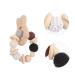 Jojofuny Wooden Baby Teething Toy - Silicone Animals Teether for Babies 0-6 Months - Buy Online on GoSupps.com