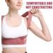 Breathable Back Support Belt for Posture Correction - Unisex Orthodontic Back Brace (Red) | International Shipping - Buy Online on GoSupps.com