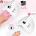 NAILGIRLS 54W UV Nail Lamp with Timer and Sensor - Professional Halloween Nail Art Tool - Buy Online on GoSupps.com