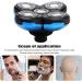 5 Pack Beard Cutter Replacement Blade Heads for Electric Razor Shaver - Easy Installation, Blue - Buy Online on GoSupps.com