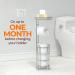 TreeLen Toilet Paper Holder Stand with Shelf - Shiny Chrome Finish for Bathroom Storage - Buy Online on GoSupps.com