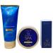 Bath & Body Works Spa Helping Hands True Blue Spa Gift Set - Super Rich Hand Cream 60 Second Manicure Hand Scrub and 4-sided nail buffer - Travel Size - with a Natural Oats Sample Soap - Buy Online on GoSupps.com