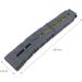 Dart Zone Pro-Series 15-Round Half-Length Dart Magazine 3-Pack - Gray - Buy Online on GoSupps.com