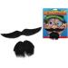Buy Alsino Self-Adhesive Black Mustache Mario Sticker - Ideal for Parties Costumes & Decorations for Kids & Adults - LG9613 BART 4 - Buy Online on GoSupps.com