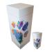 ScatterPod Rainbow PawPrint Scattering Cremation Urn - Pet & Keepsake Twin Pack