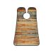 Wood Vintage Beard Bib Rustic Wood Beard Hair Catcher Non Stick Grooming Cloth for Shaving and Trimming Salon Cape Apron Gifts for Men