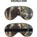 BREAUX Elephant Print Sleeping Eye Mask | Double-Sided Blackout Eye Mask for Travel | Premium Comfort & Style - Buy Online on GoSupps.com