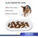 Upgraded Slow Feeder Cat Bowl | Interactive Bloat Stopper | Durable & Prevents Obesity | White Fish Bone Design - Buy Online on GoSupps.com