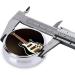 Black Guitar Portable Metal Pill Box - Mini 3-Compartment Organizer for Small Pills | Ideal for Travel & Easy Storage - Buy Online on GoSupps.com