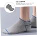 Inner Height Socks - Height Increase Insoles & Gel Pads for Comfort | Light Grey Pure Cotton Shoe Inserts - Buy Online on GoSupps.com