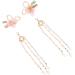 Angoily 5 Pairs Comb Traditional Hair Metal Hair Clips Chinese Hair Accessories Washing Capsules Flower Hair Clip Flower Headpiece Hanfu Headdress Kimono Hair Clip Pair Clip Tassel Pearl - Buy Online on GoSupps.com
