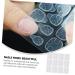 minkissy 20 Sheets Rubber nails double sided tape nail sticky tabs high viscosity jelly glue invisible tabs nail detachable Nail piece sticker wearable nail stickers for nail - Buy Online on GoSupps.com
