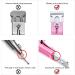 Nail Clipper for Thick Nails Stainless Steel Clipper Nail Tool 1 Word U Shaped Cut Nail Scissors New Nail Manicure Tools Scissor False Fake Nails Tips Cutter Clipper (Color : Black) - Buy Online on GoSupps.com
