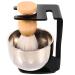 Minkissy 1 set of shaving brushes for men shaving brush set Razor brushwood foaming facial cleaning set Bar grass brushes Barturry brush