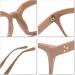 Shop REAVEE 2 Pack Oprah Style Oversized Reading Glasses | Blue Light Blocking Retro Square Readers for Men & Women (Red/Coffee 1.5x) - Perfect for Global Shipping - Buy Online on GoSupps.com