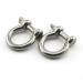 Heyous 2pcs 3/8 Inch 10mm Screw Pin Anchor Shackle Stainless Steel Heavy Duty Bow Shape Load Clamp for Chains Wirerope Lifting Paracord Outdoor Camping Survival Rope Bracelets - Buy Online on GoSupps.com