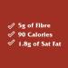Fibre One 90 Calorie Salted Caramel High Fibre Squares - 5 Pack (120g) - Buy Online on GoSupps.com