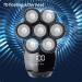 Premium 7D Electric Head Shaver for Men | 6-in-1 Grooming Kit | Waterproof Razor & Trimmer for Bald Heads Nose Hair & Sideburns - Buy Online on GoSupps.com