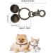 Micro Traders Brass Pet Bell Tracker for Dogs and Cats - Collar Pendant Charm for Pets - Harness Training Bell - Buy Online on GoSupps.com