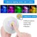 Caxmtu Floating Pool Led Tub Lights Lamp for Bath Disco Pond Swimming Pool Child Bath Toys 7 Modes Assorted Color Battery Operated - Buy Online on GoSupps.com