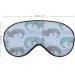Mexican Axolotls Sea Sleep Mask - Adjustable Blindfold for Sleeping & Travel - Buy Online on GoSupps.com