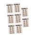 DOITOOL Eyebrow Pen 9 Sheets Waterproof Eyebrow Stickers Hairlike Eyebrows Brown Eyebrow Transfer Stickers 6d