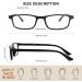 Okh Blue Light Blocking Glasses - Anti-Glare Computer & Gaming Glasses for Men & Women | Spring Hinge Stylish Design Headache Relief - Buy Online on GoSupps.com