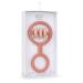 La'dore Baby Teething Toys - Premium Double Teether Ring for Infants (Rosewood) - Food-Grade Silicone - Easy to Clean and Soothing for Teething Babies - Buy Online on GoSupps.com