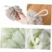 NOLITOY 4pcs Bath Sponge Set | Large Mesh Pouf Shower Ball | Soft & Durable Bath Sponges for Luxurious Cleansing - International Shipping Available - Buy Online on GoSupps.com