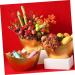 HOMSFOU 1pc Box Yuan Bao Fu House Decorations for Home Fruit Decor Wedding Serving Platter Ornament Gifts Fruit Toys Snack Serving Platter Plastic Portable Flowers - Buy Online on GoSupps.com