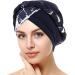 Ethnic Pre-Tied Water Cap Hair Braid Wrap Head Baseball Cap Navy, One Size - Buy Online on GoSupps.com